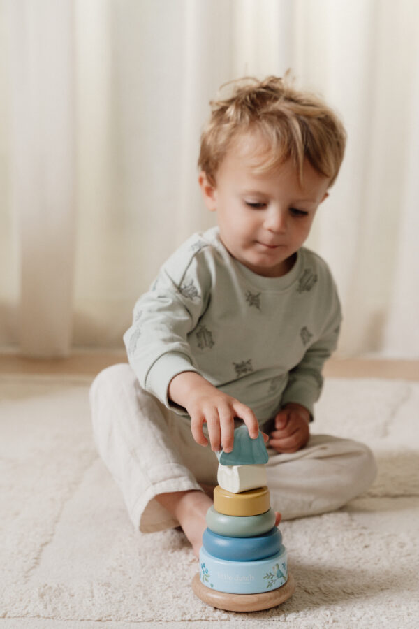 Rocking ring stacker wood - Forest Friends FSC